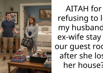 AITAH for refusing to let my husband’s ex-wife stay in our guest room after she lost her house?
