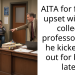 AITA for feeling upset with my college professor after he kicked me out for being late?