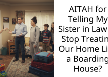 AITAH for Telling My Sister in Law to Stop Treating Our Home Like a Boarding House?