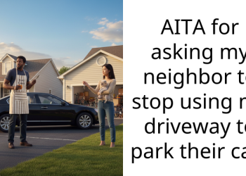 AITA for asking my neighbor to stop using my driveway to park their car?