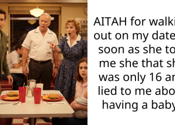 AITAH for walking out on my date as soon as she told me she that she was only 16 and lied to me about having a baby?