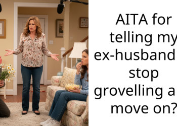 AITA for telling my ex-husband to stop grovelling and move on?