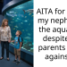 AITA for taking my nephew to the aquarium despite her parents being against it?