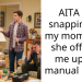 AITA for snapping on my mom after she offered me up for manual labor?