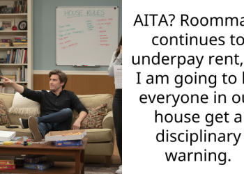 AITA? Roommate continues to underpay rent, so I am going to let everyone in our house get a disciplinary warning.