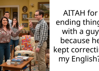 AITAH for ending things with a guy because he kept correcting my English?