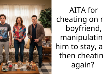 AITA for cheating on my boyfriend, manipulating him to stay, and then cheating again?