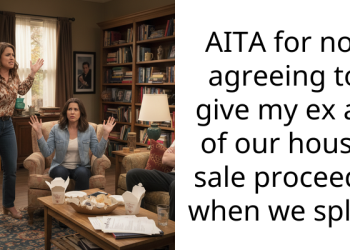 AITA for not agreeing to give my ex all of our house sale proceeds when we split?