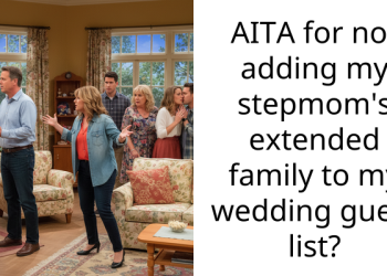 AITA for not adding my stepmom’s extended family to my wedding guest list?
