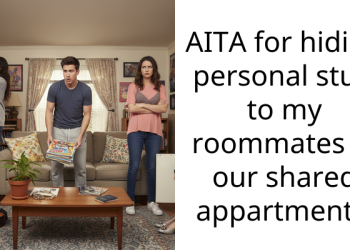 AITA for hiding personal stuff to my roommates in our shared appartment ?