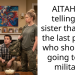 AITAH for telling my sister that she’s the last person who should be going to the military?