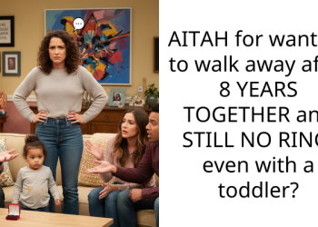 AITAH for wanting to walk away after 8 YEARS TOGETHER and STILL NO RING, even with a toddler?