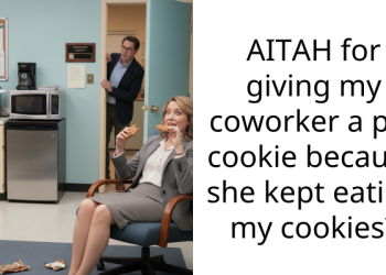 AITAH for giving my coworker a pot cookie because she kept eating my cookies?