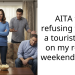 AITA for refusing to visit a tourist shop on my recent weekend away?