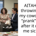 AITAH for throwing out my coworker’s “prank” food after it made me sick?