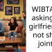 WIBTA for asking my girlfriend to not share joints?