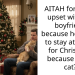 AITAH for being upset with my boyfriend because he wants to stay at home for Christmas because of his cat?