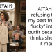 AITAH for refusing to give my best friend my “lucky” interview outfit because she thinks she needs it more?