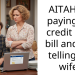 AITAH for paying my credit card bill and not telling my wife?