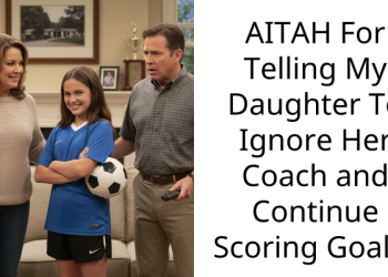 AITAH For Telling My Daughter To Ignore Her Coach and Continue Scoring Goals?