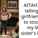 AITAH? For telling my girlfriend not to stoop to my little sister’s level?
