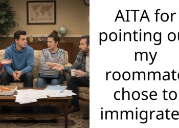 AITA for pointing out my roommate chose to immigrate?