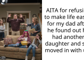 AITA for refusing to make life easier for my dad after he found out he had another daughter and she moved in with us?