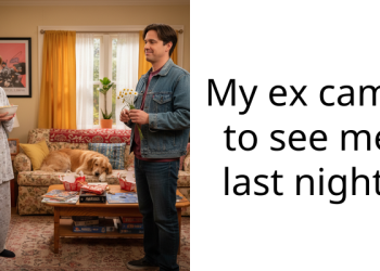 My ex came to see me last night.