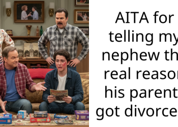 AITA for telling my nephew the real reason his parents got divorced?