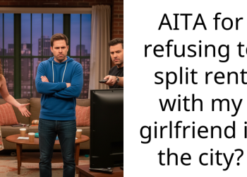 AITA for refusing to split rent with my girlfriend in the city?
