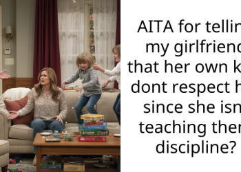 AITA for telling my girlfriend that her own kids dont respect her since she isnt teaching them discipline?