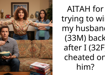 AITAH for trying to win my husband (33M) back after I (32F) cheated on him?