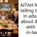 AITAH for not telling my SIL in advance about dinner with my in-laws?