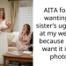 AITA for not wanting my sister’s ugly baby at my wedding because I don’t want it in the photos?