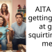 AITA for getting mad at girl s***rting on me?