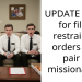 UPDATE AITAH for filing restraining orders on a pair of missionaries?