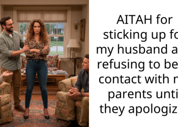 AITAH for sticking up for my husband and refusing to be in contact with my parents until they apologize?