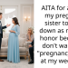 AITA for asking my pregnant sister to step down as maid of honor because I don’t want her “pregnancy vibes” at my wedding?