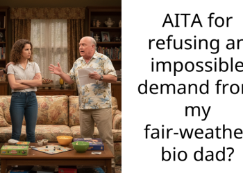 AITA for refusing an impossible demand from my fair-weather bio dad?