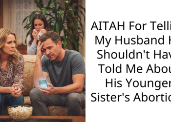 AITAH For Telling My Husband He Shouldn’t Have Told Me About His Younger Sister’s Abortion?