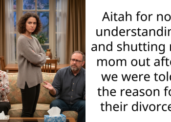 Aitah for not understanding and shutting my mom out after we were told the reason for their divorce.