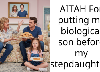 AITAH For putting my biological son before my stepdaughter?