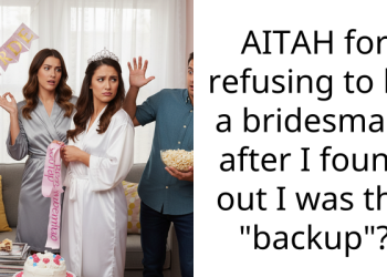 AITAH for refusing to be a bridesmaid after I found out I was the “backup”?