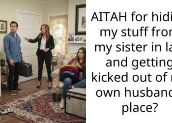 AITAH for hiding my stuff from my sister in law and getting kicked out of my own husband’s place?