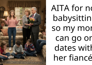 AITA for not babysitting so my mom can go on dates with her fiancé?