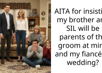 AITA for insisting my brother and SIL will be parents of the groom at mine and my fiancée’s wedding?