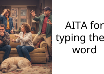 AITA for typing the n word