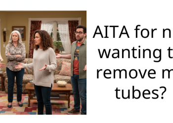 AITA for not wanting to remove my tubes?