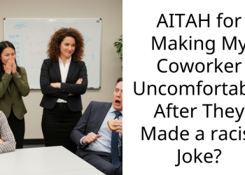 AITAH for Making My Coworker Uncomfortable After They Made a r***st Joke?
