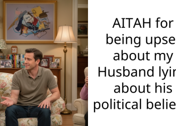 AITAH for being upset about my Husband lying about his political beliefs?